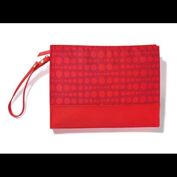 Avon Handbags - NWT Avon Joyful Beautiful Red Cosmetic Clutch ❤️